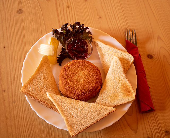 Gerupfter – angemachter Camembert